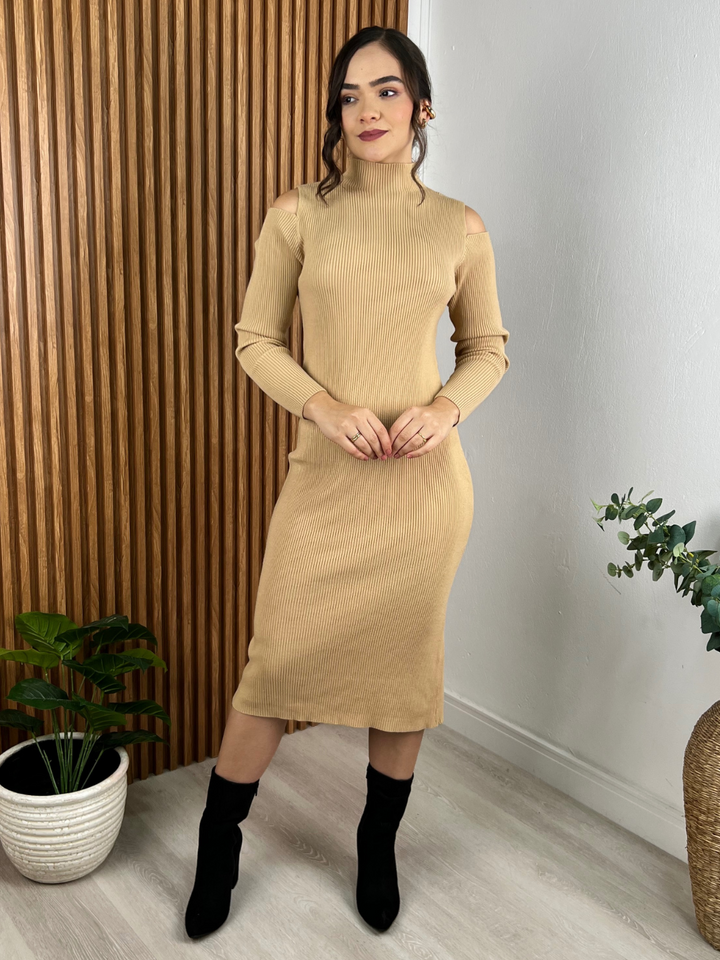 VESTIDO ALEJANDRA - BEIGE