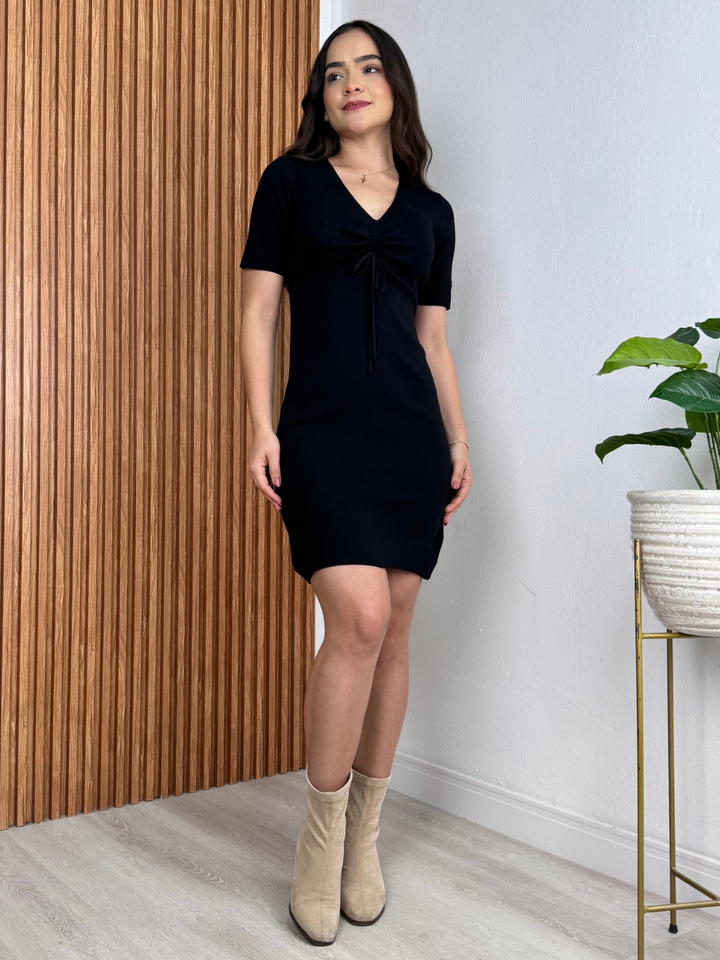 VESTIDO BIMBA - NEGRO