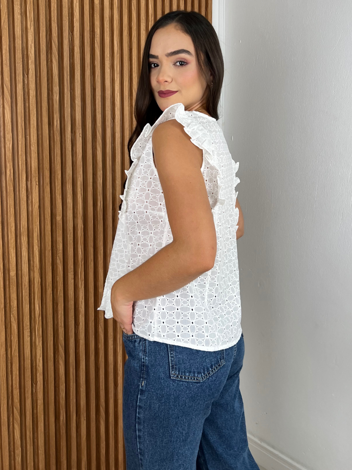 BLUSA ROSSI - BLANCO