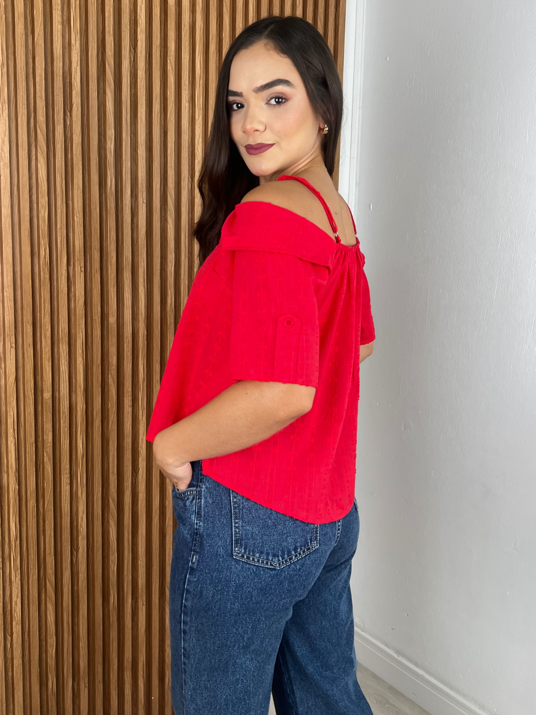 BLUSA ISOLINA - ROJO