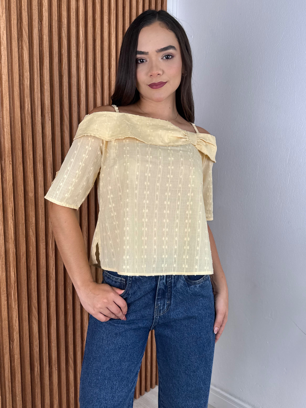 BLUSA ISOLINA - MAIZ