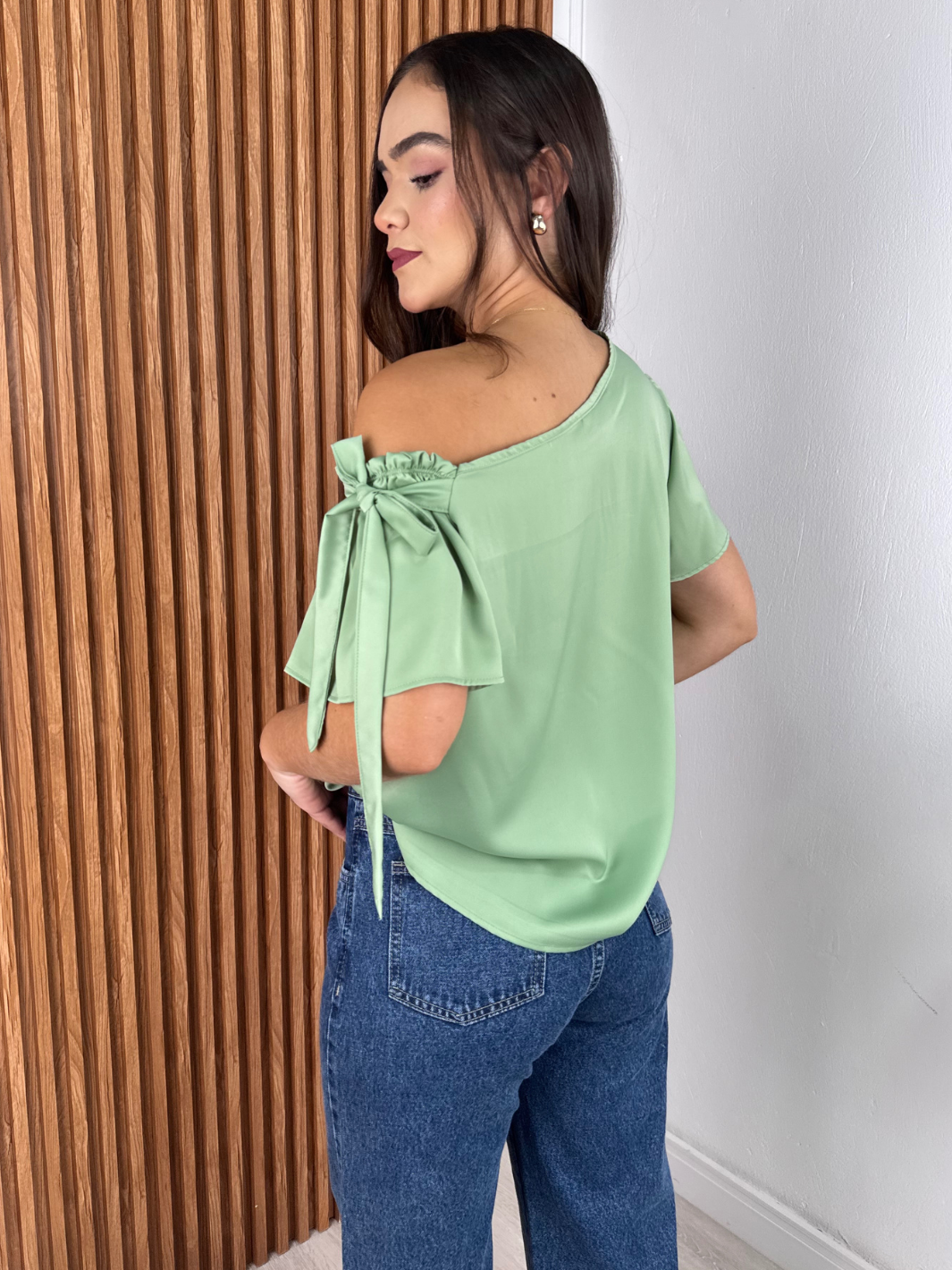 BLUSA IRMA - VERDE MANZANA