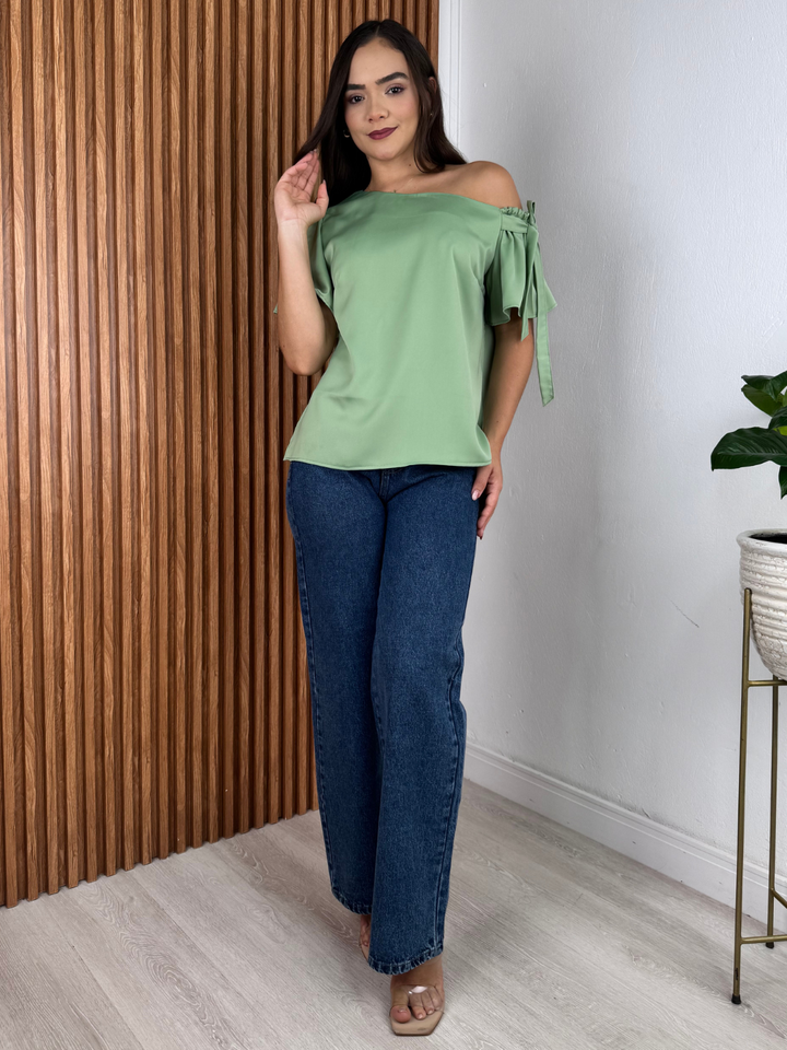 BLUSA IRMA - VERDE MANZANA