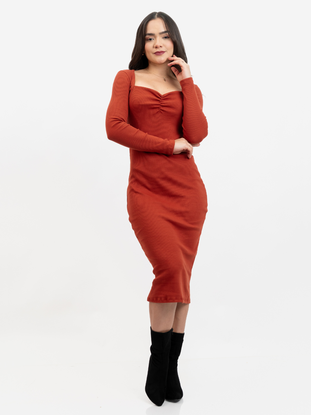 VESTIDO EMILIA - RUST