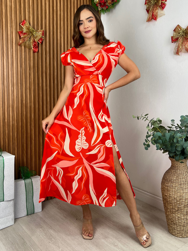 VESTIDO CRISS - ROJO