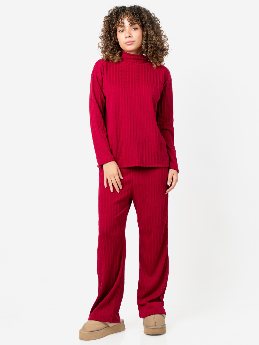 PANTALON ARISHA - CONCHE VINO