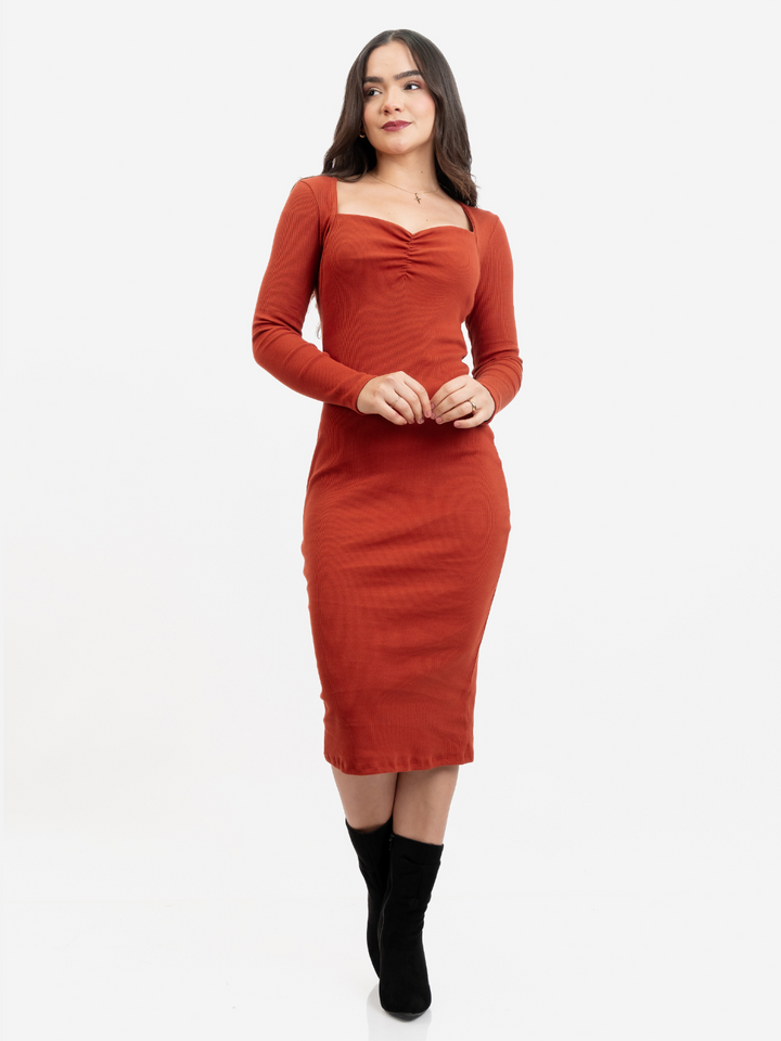 VESTIDO EMILIA - RUST