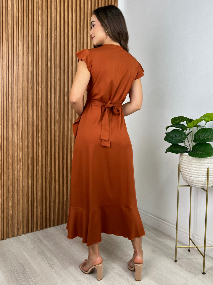 VESTIDO MICAELA - RUST