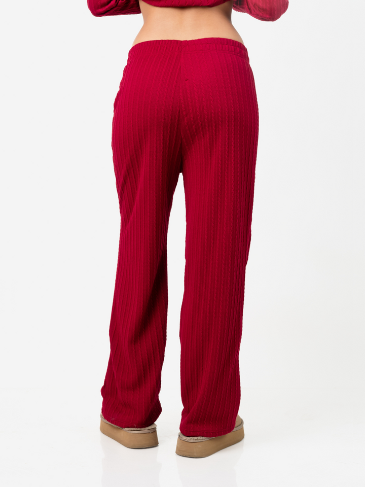 PANTALON ARISHA - CONCHE VINO