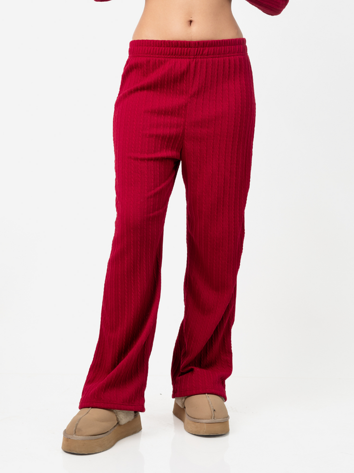 PANTALON ARISHA - CONCHE VINO