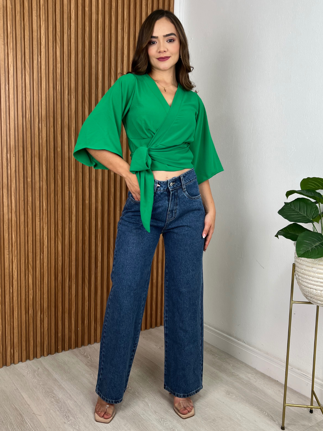 BLUSA GERALDINE - VERDE