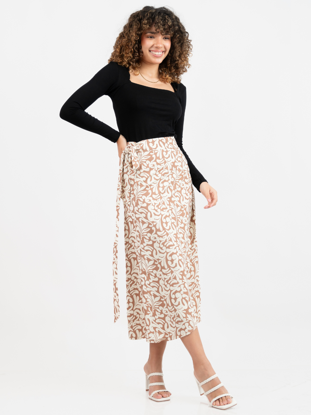 FALDA LAURA - BEIGE