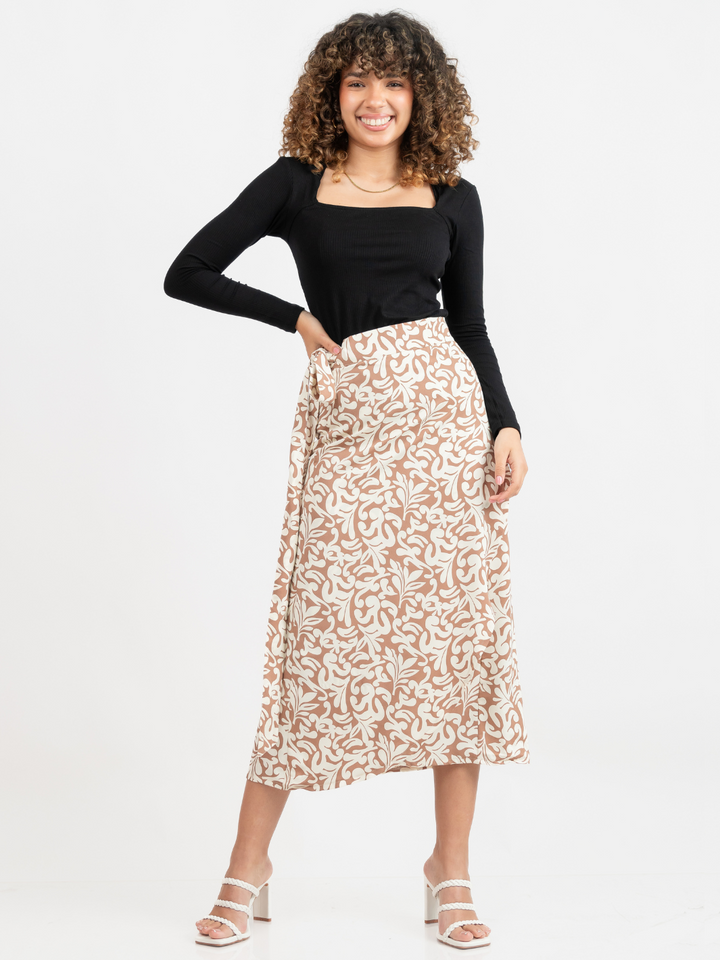 FALDA LAURA - BEIGE