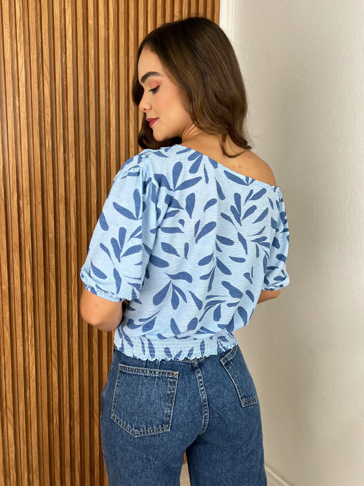 BLUSA NICOLETA - AZUL