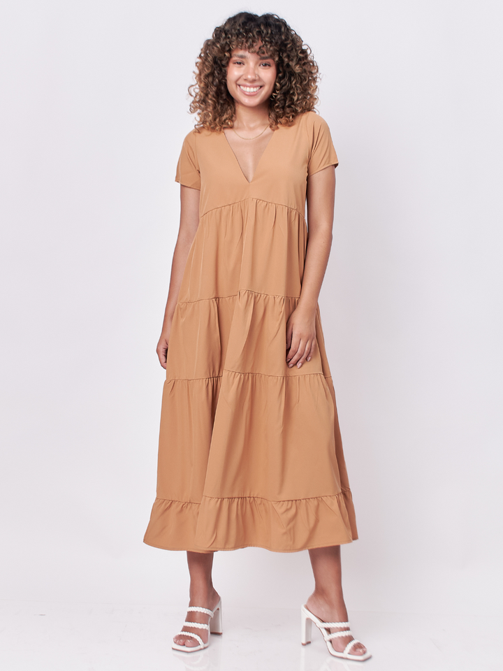 VESTIDO IRINA - CAMEL