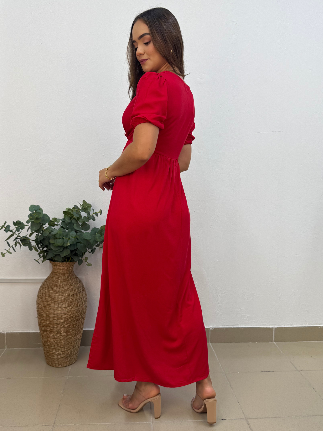 VESTIDO ANTONELLA - ROJO