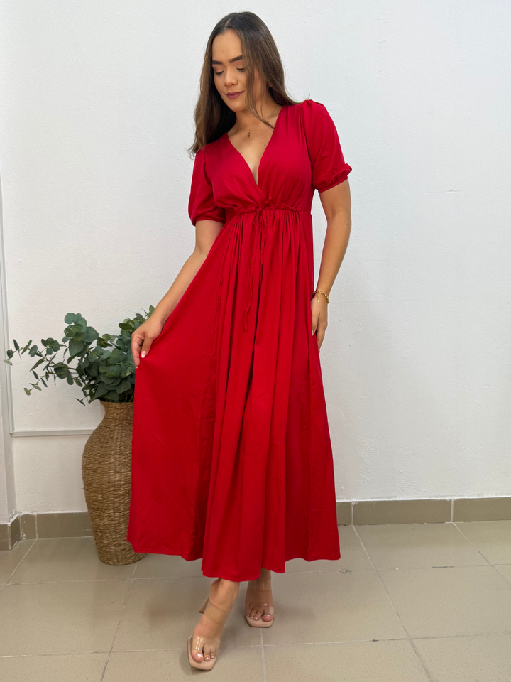 VESTIDO ANTONELLA - ROJO