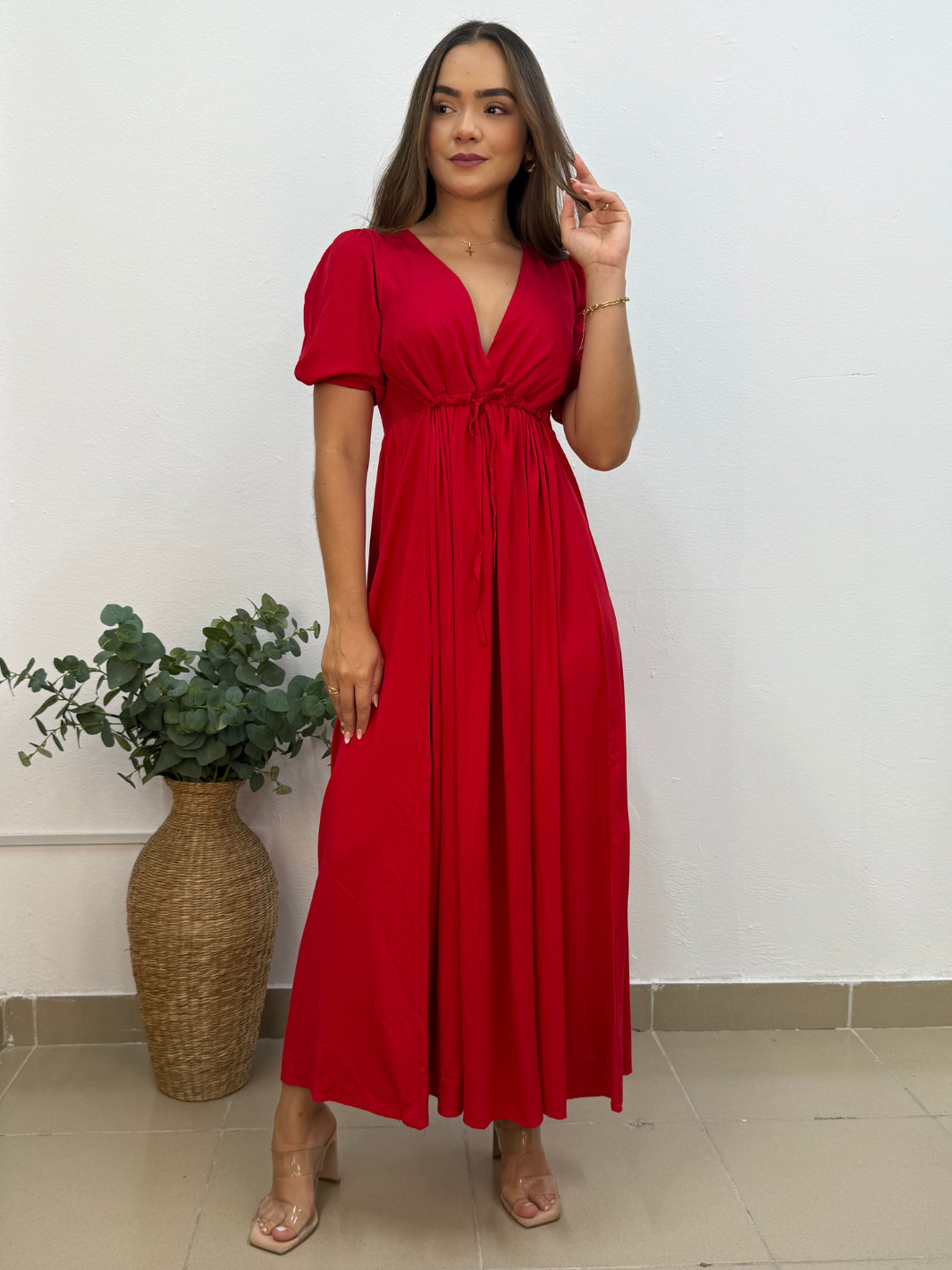 VESTIDO ANTONELLA - ROJO