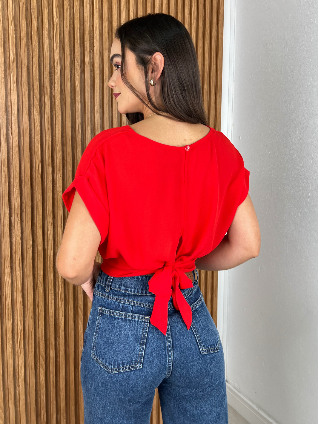 BLUSA GALA - ROJO