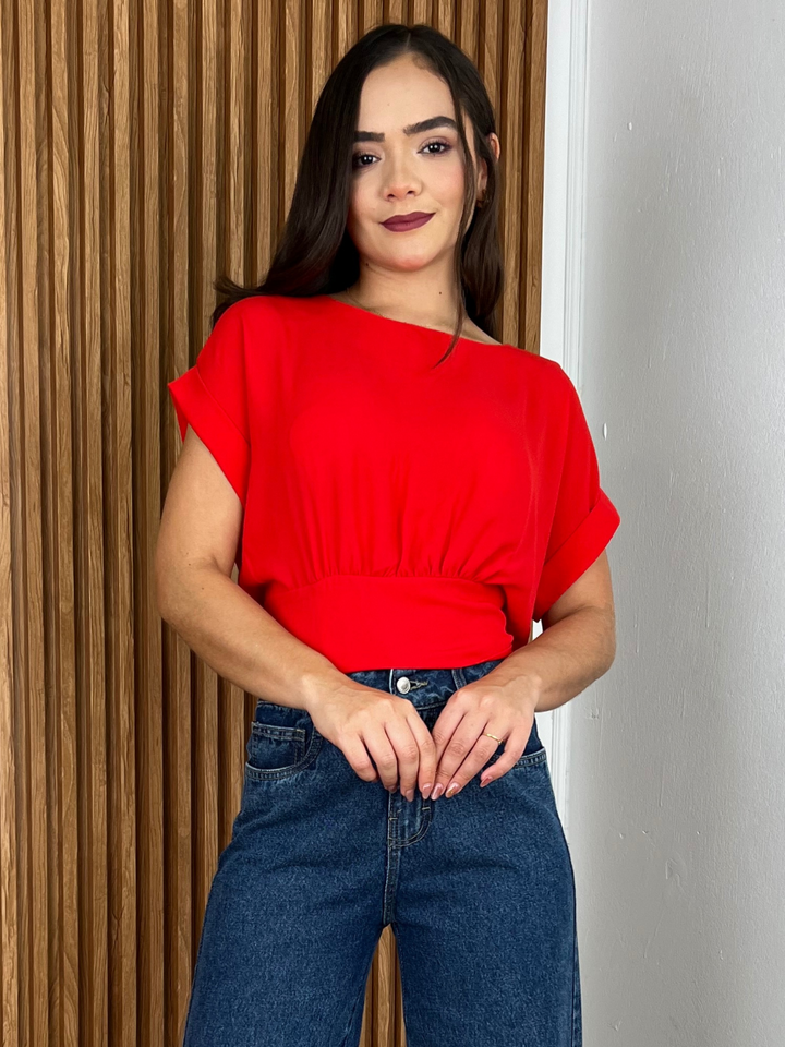 BLUSA GALA - ROJO