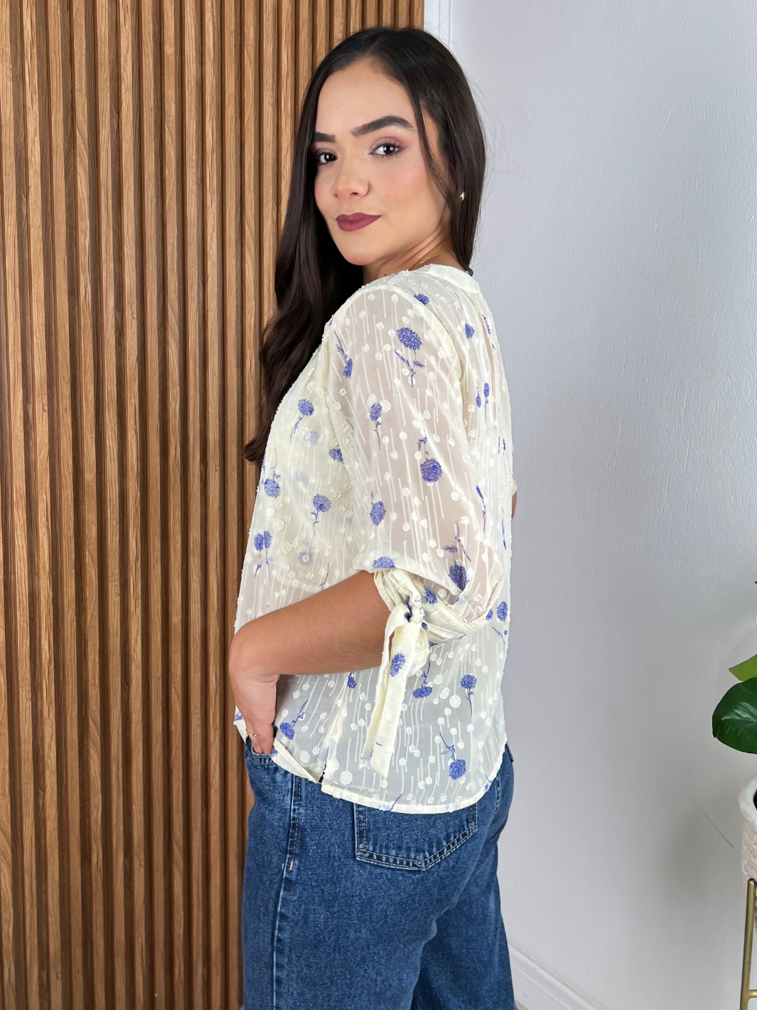 BLUSA GASA - AMARILLO PASTEL