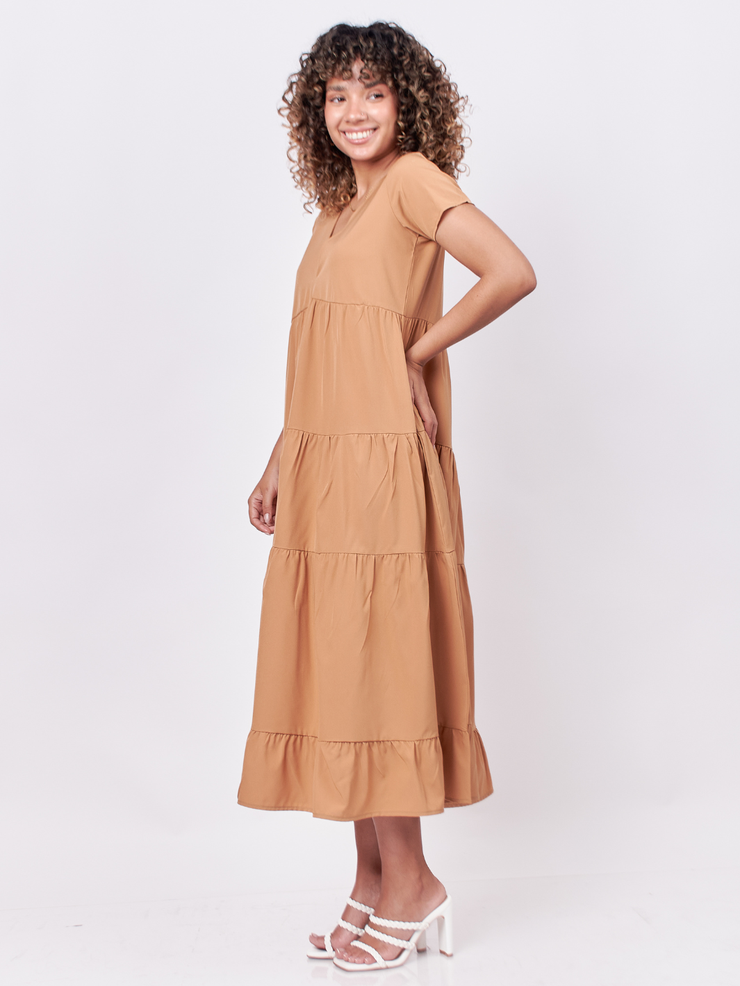 VESTIDO IRINA - CAMEL