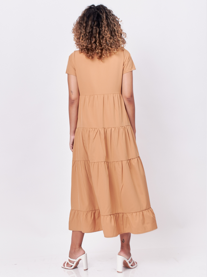 VESTIDO IRINA - CAMEL