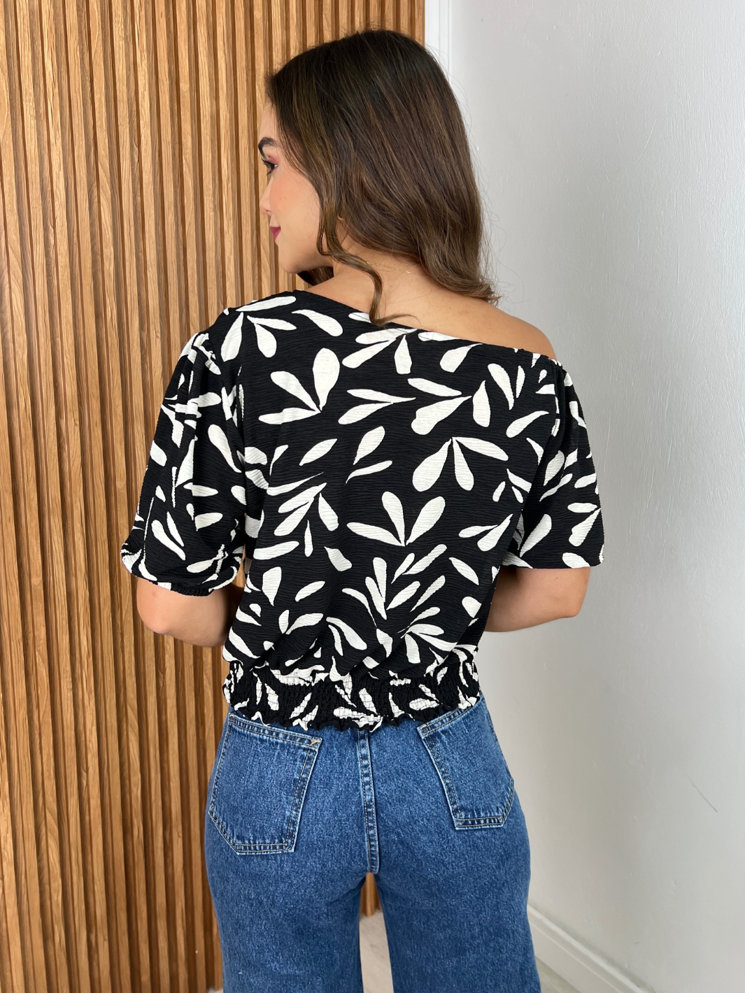 BLUSA NICOLETA - NEGRO