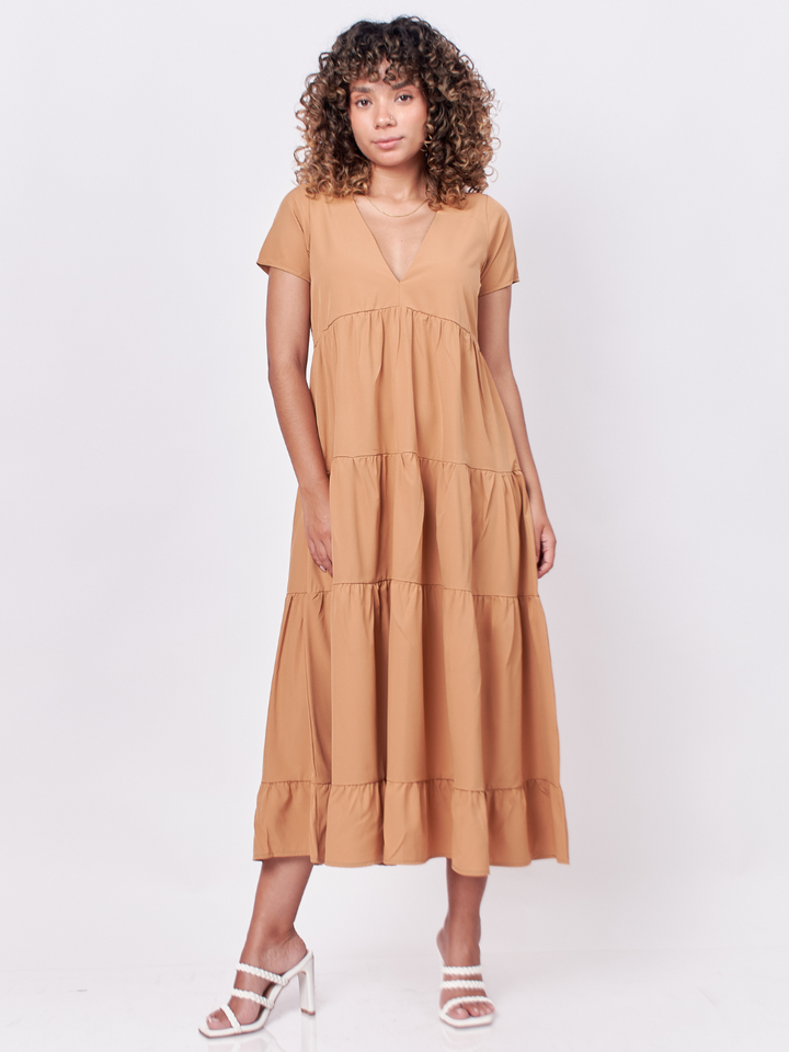 VESTIDO IRINA - CAMEL